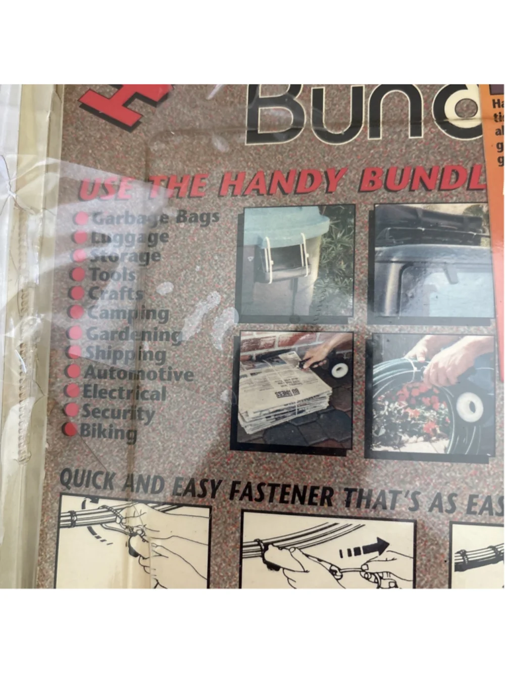 A Used Handy Bundler Still In Packaging Thousands Of Uses Seen On TV
